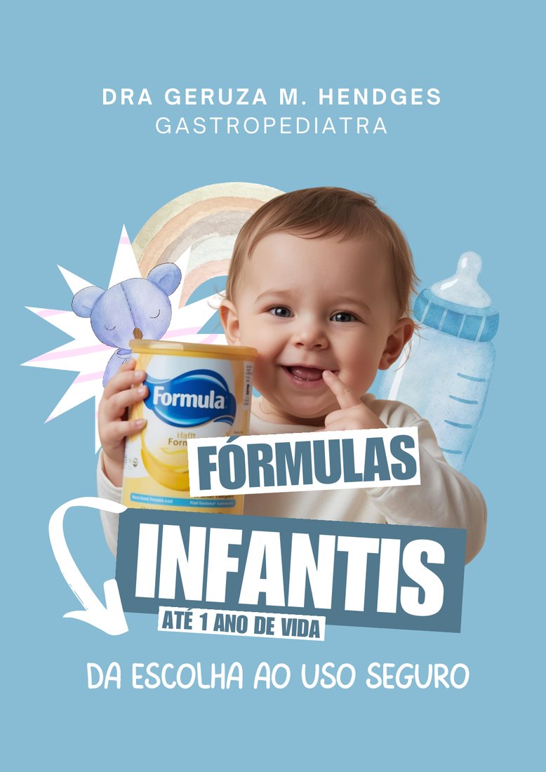 Capa do e-book Fórmulas Infantis Seguras